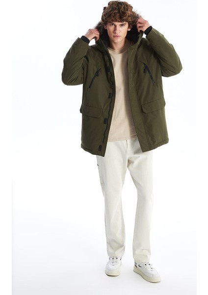 Yeni Sezon Standart Kalıp Kapüşonlu Erkek Parka fiyatları
