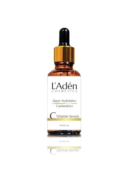 L&apos;adén Cosmetics Aydınlatıcı C Serum ile Kırışıklık ve Lekere Son.