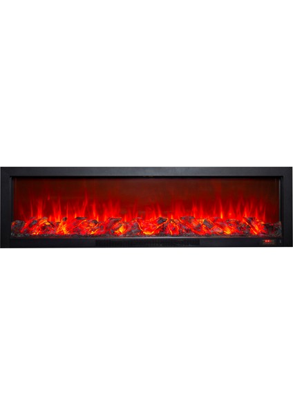 Alaz Efekt Elektrikli Şömine Wifi Ses Efektli 180 cm 1800 W Yerli Üretim