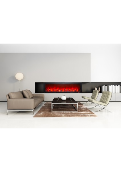 Alaz Efekt Elektrikli Şömine Wifi Ses Efektli 180 cm 1800 W Yerli Üretim fiyatları