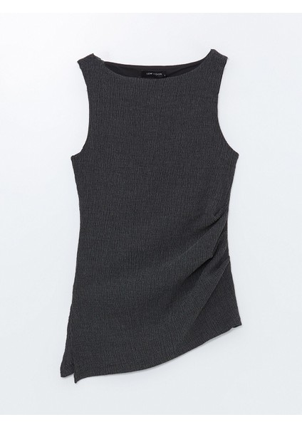 Yeni Sezon Bisiklet Yaka Dokulu Kadın Bluz indirimleri