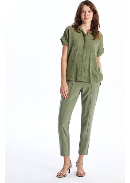 Yeni Sezon Dokulu Oversize Kadın Gömlek fiyatları