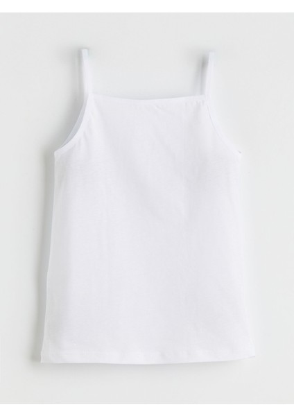 Yeni Sezon Kare Yaka Kız Çocuk Atlet 3'lü fırsatları