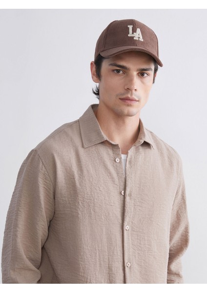 Yeni Sezon La Nakışlı Erkek Kep Şapka