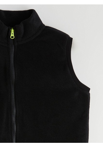 Yeni Sezon Dik Yaka Polar Erkek Çocuk Yelek modelleri