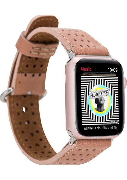 Apple Watch Uyumlu Deri Kordon 42-44-45MM 87011 Rst8