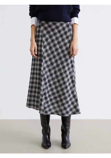 Yeni Sezon Beli Fermuarlı A Kesim Etek fiyatları