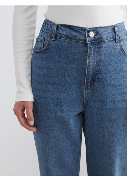 Yeni Sezon Mom Fit Kadın Jean Pantolon modelleri
