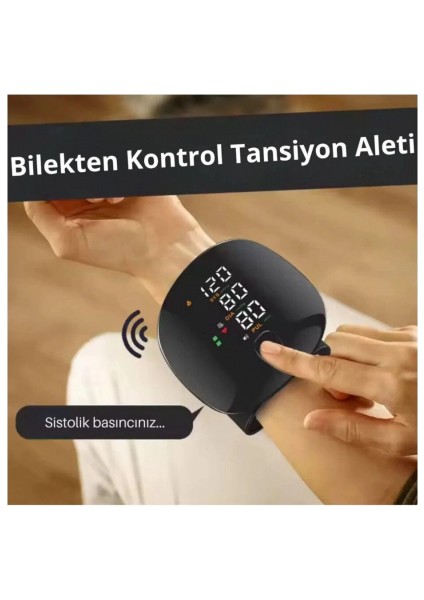 Renkli LCD Ekranlı Bilekten Tansiyon Aleti – Taşınabilir ve Kolay Kullanım Tansiyon Aleti modelleri