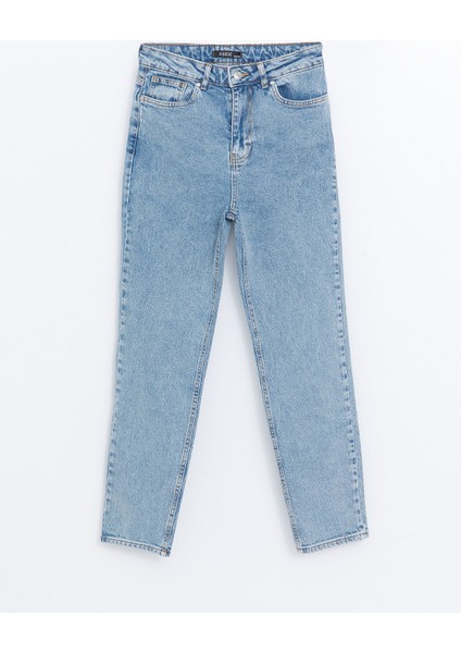 Yeni Sezon Mom Fit Kadın Jean Pantolon indirimleri