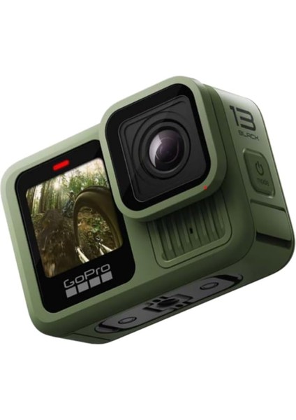 Orman Yeşili Siyah (Sınırlı Baskı) - 5,3K60 Videolu Su Geçirmez Aksiyon Kamerası, 27 Mp Fotoğraf + Hb Serisi Lenslerle Uyumluluk