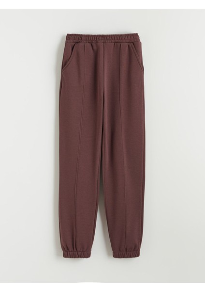 Yeni Sezon Beli Lastikli Kız Çocuk Jogger Eşofman Altı 2'li fırsatları