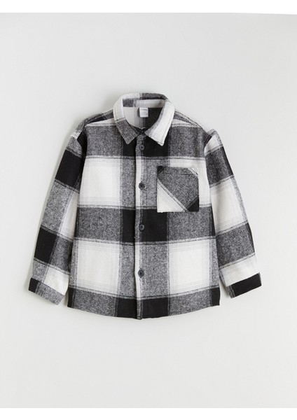 Yeni Sezon Ekose Desenli Erkek Çocuk Gömlek Ceket modelleri