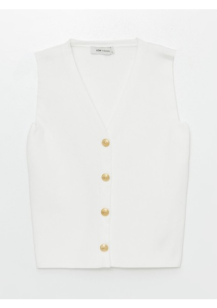 Yeni Sezon V Yaka Kadın Triko Yelek indirimleri