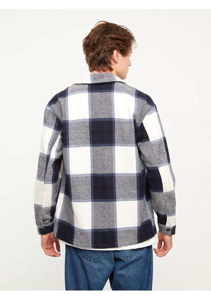 Yeni Sezon Rahat Kalıp Gömlek Yaka Ekose Erkek Mont indirimleri