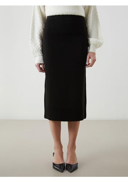 Yeni Sezon Beli Lastikli Kadın Triko Etek fiyatları