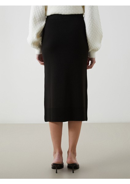 Yeni Sezon Beli Lastikli Kadın Triko Etek fırsatları