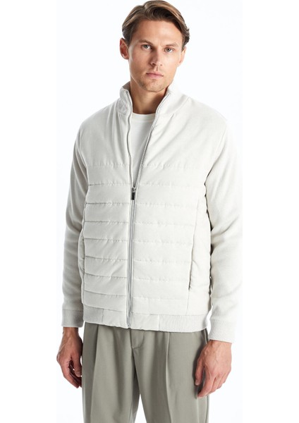 Yeni Sezon Standart Kalıp Dik Yaka Erkek Mont