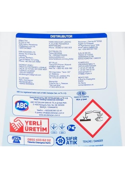 Abc Yeni Nesil Krem Amonyaklı 1 Paket (1 x 750 Ml)