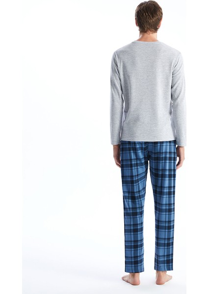 Yeni Sezon Standart Kalıp Erkek Pijama Takımı fırsatları