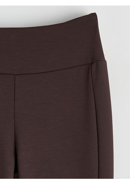 Yeni Sezon Ekstra Dar Fit Ispanyol Paça Kadın Tayt Pantolon fiyatları