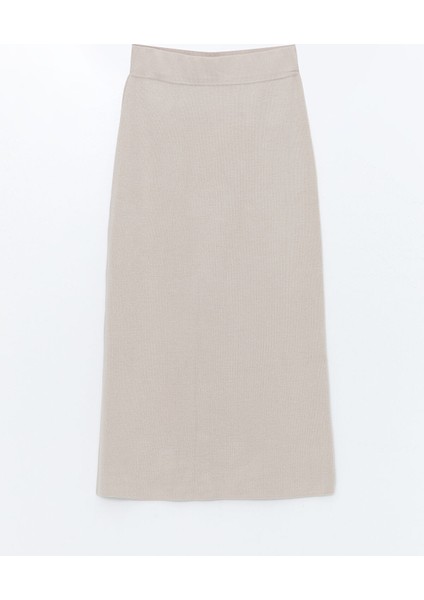 Yeni Sezon Beli Lastikli Kadın Triko Etek indirimleri