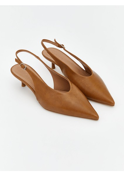 Yeni Sezon Sivri Burun Kadın Topuklu Ayakkabı