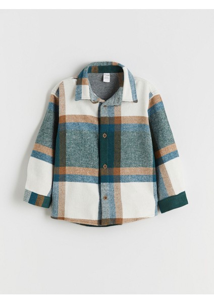 Yeni Sezon Ekose Erkek Çocuk Oduncu Gömlek