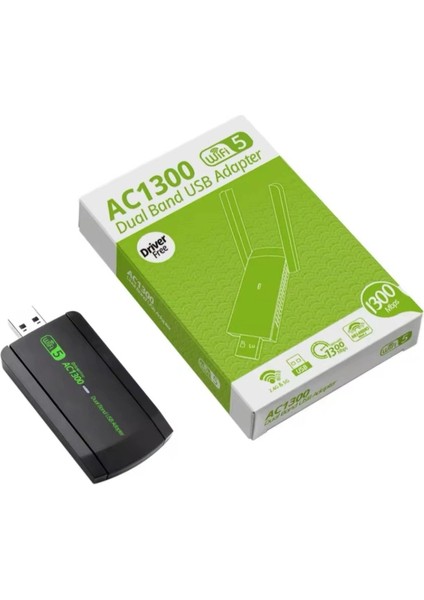 ZR633 AC1300 Driver Free USB Adaptör