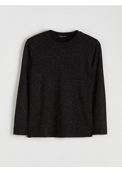 Yeni Sezon Bisiklet Yaka Parlak Görünümlü Kadın Triko Kazak indirimleri