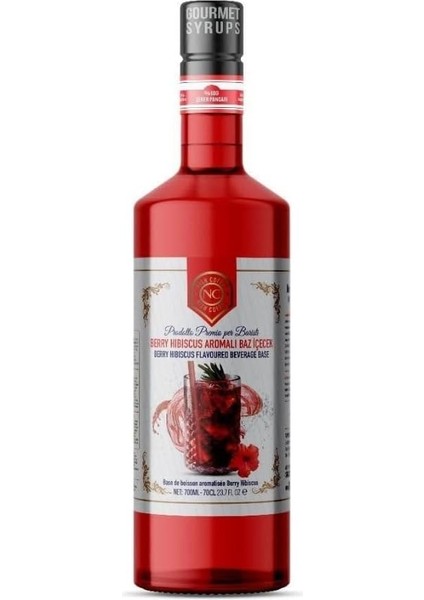 Nish Berry Hibiscus Aromalı Baz Içecek 700 ml