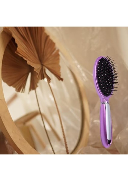 Mor Saç Fırçası – Yuvarlak Uçlu, Saç Kırılmasını Önleyen, Masaj Etkili, Ergonomik Saplı Tarak (Tüm Saç Tipleri Için Uygun) modelleri