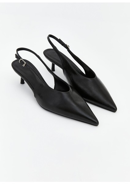 Yeni Sezon Sivri Burun Kadın Topuklu Ayakkabı