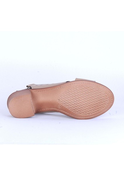 Moda Ayakkabı 548 Kadın 5cm Topuklu Sandalet Ayakkabı fırsatları