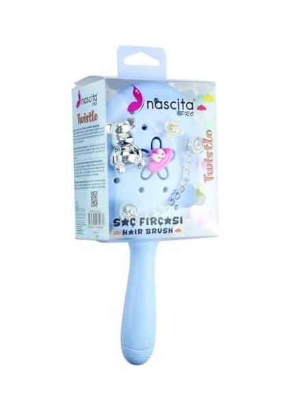 Nascita Twistlo Mavi Saç Fırçası - 59 fiyatları