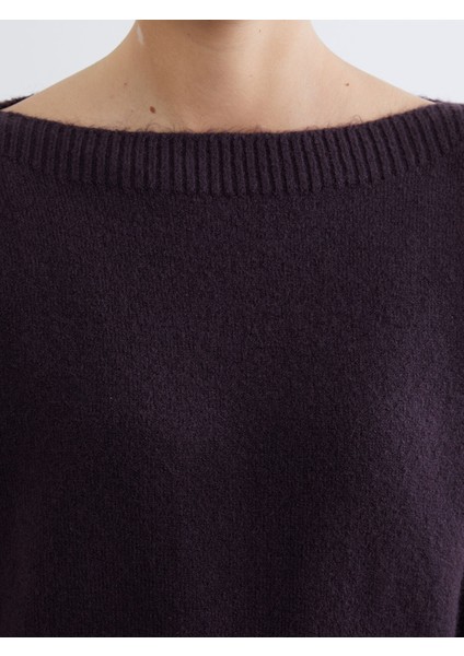 Yeni Sezon Kayık Yaka Kadın Triko Kazak modelleri