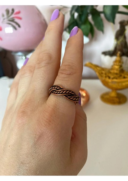 Sarmal Bakır Yüzük modelleri