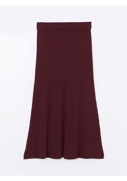 Yeni Sezon Beli Lastikli Kadın Triko Etek indirimleri