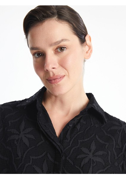 Yeni Sezon Desenli Kadın Gömlek