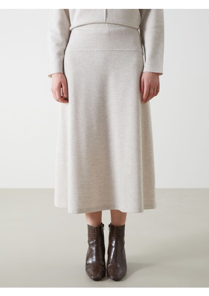 Yeni Sezon Beli Lastikli Kadın Triko Etek fiyatları