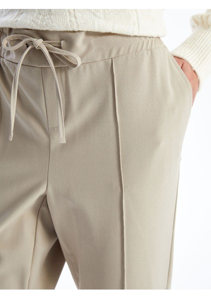 Yeni Sezon Beli Lastikli Kadın Pantolon modelleri