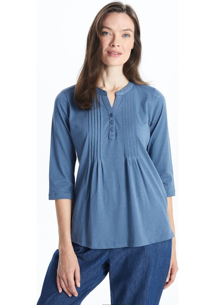 Yeni Sezon Kaçık Yaka Kadın Bluz