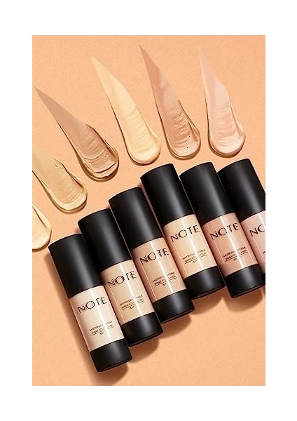 Note Mattifying Extreme Wear 04 Sand Mat Bitişli Spf 15 Kapatıcı Fondöten modelleri