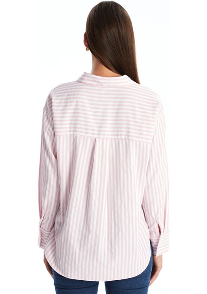 Yeni Sezon Çizgili Kadın Gömlek fırsatları