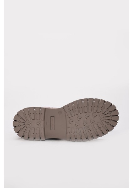 Hakiki Deri Kürklü Kadın Klasik Bot 657KZA2511 indirimleri