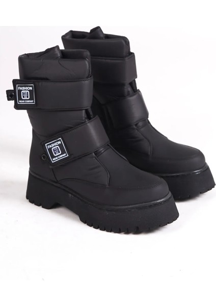 MİAX Paraşüt Kumaş Su Geçirmez Siyah Mat Kar Botu fiyatları