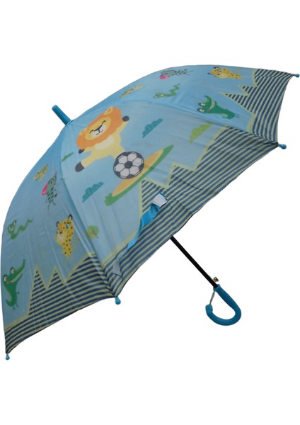 Eğlenceli Desenli Çocuk Şemsiyesi Düdüklü fırsatları