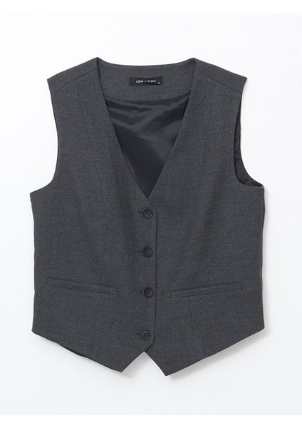 Yeni Sezon V Yaka Kadın Klasik Yelek indirimleri