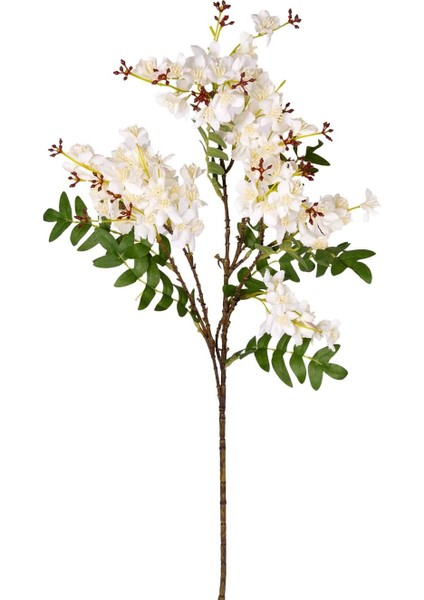 Yapay Çiçek Akasya Beyaz 90 Cm.