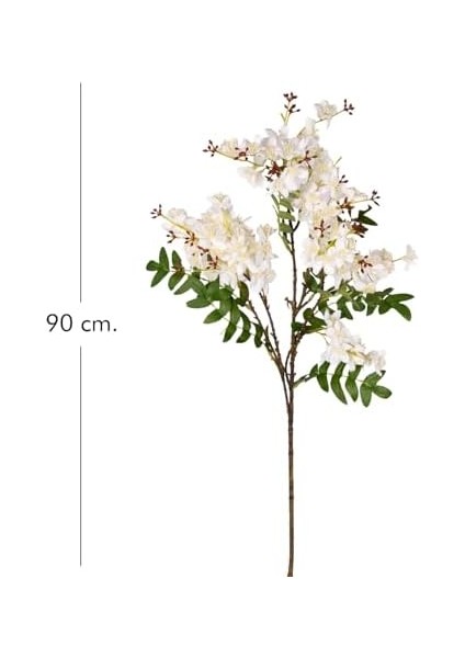 Yapay Çiçek Akasya Beyaz 90 Cm. fiyatları